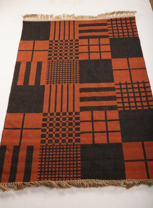 Swedish Nordcarp MidCentury Linen/Flax Rug (1 of 5)