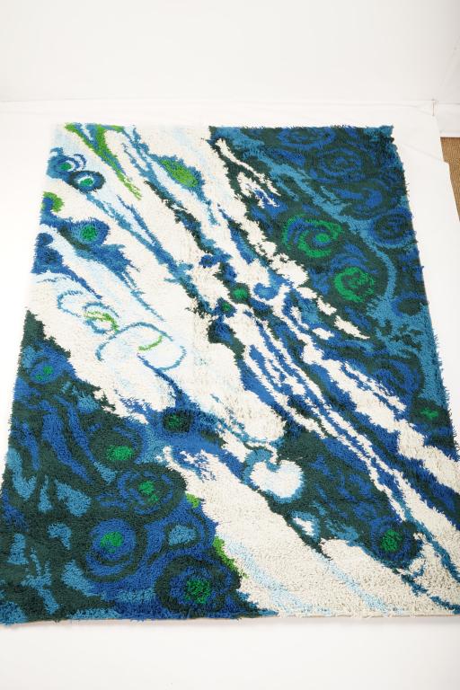 Danish MidCentury Ege Vanguard Wool Rya Rug (1 of 5)