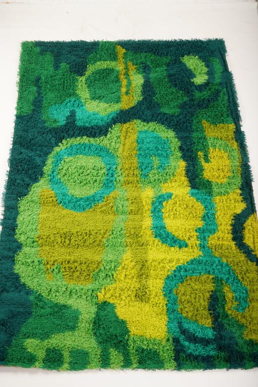 Austrian Thor MidCentury Wool Rya Rug (1 of 5)