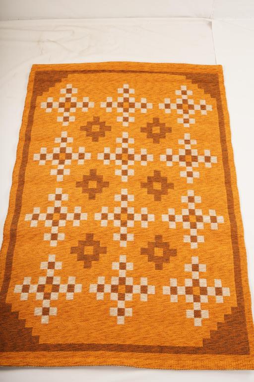 Swedish Tabergs MidCentury Wool Rug Reversible (1 of 6)