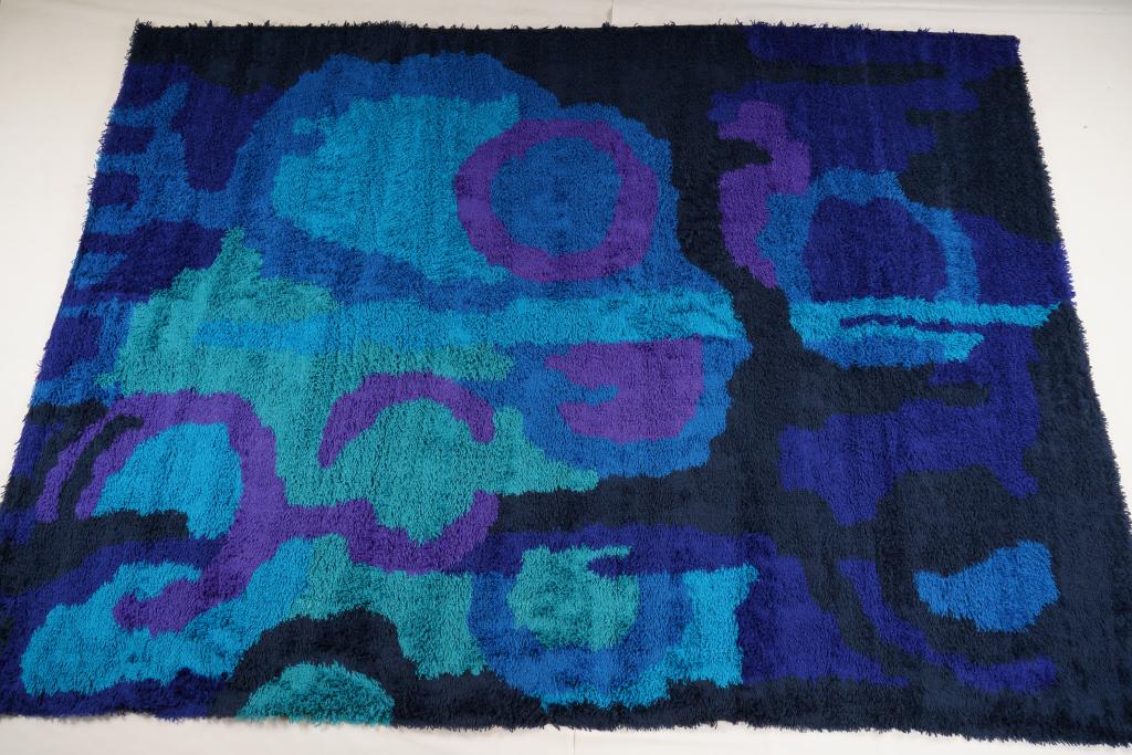 Austrian Carmen MidCentury Wool Rya Rug (1 of 5)