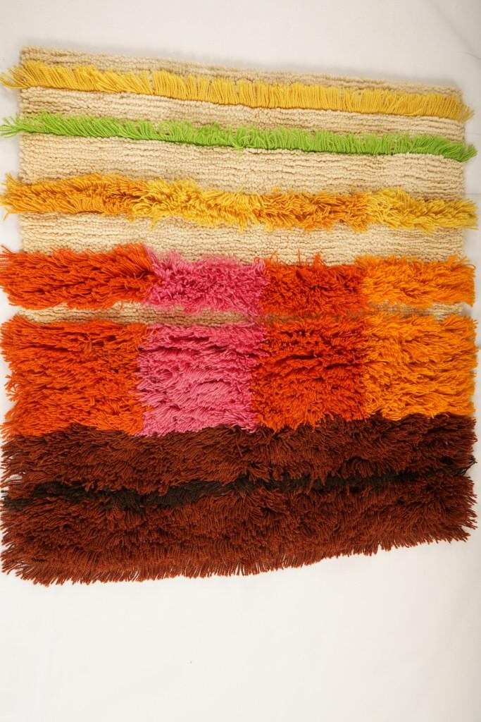 Modernist Wall Rug Cromwell Tefzet, S. Doege, Germany, (1 of 5)