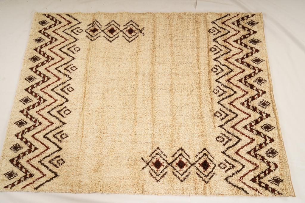 Danish Rug Corp. of American MidCentury Wool Rug (1 of 5)