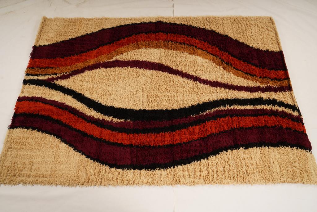 Danish Belle Rya Concepts Intl MidCentury Wool Rug (1 of 5)