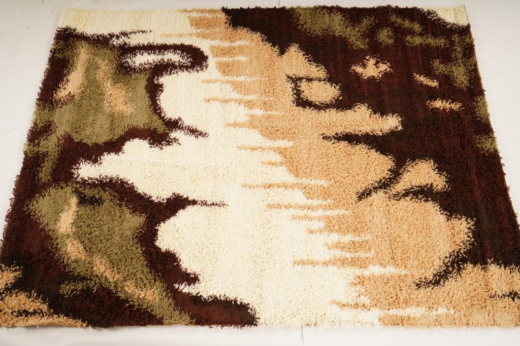 Danish MidCentury Ege Vanguard Wool Rya Rug (1 of 5)