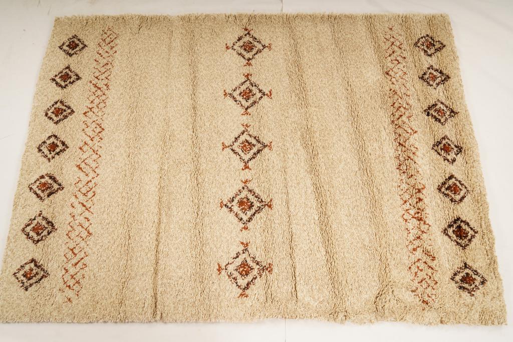 Austrian Eybl MidCentury Wool Rya Rug (1 of 5)