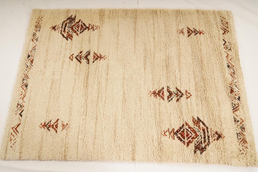 Austrian Eybl MidCentury Wool Rya Rug (1 of 5)