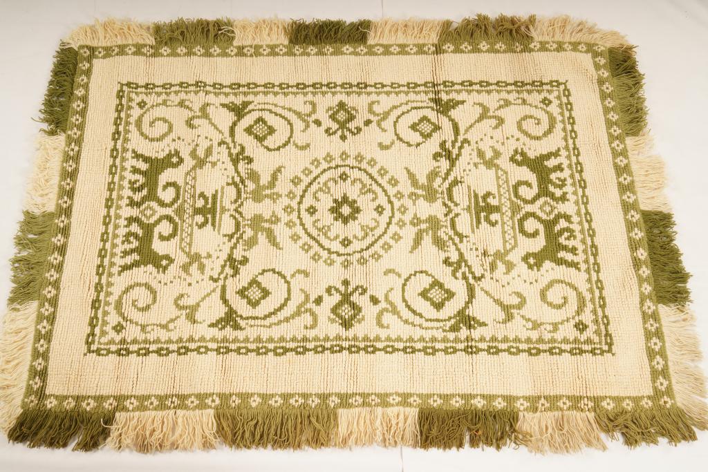Spanish Alpujarra MidCentury Wool Rug (1 of 5)