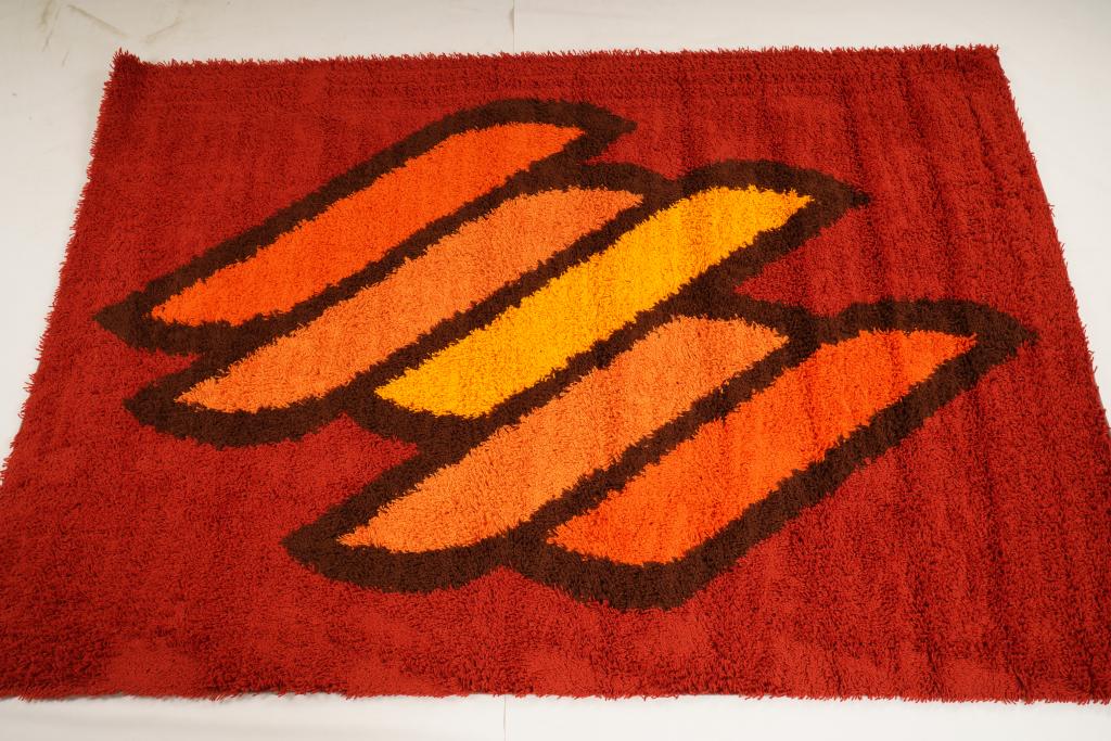 Danish MidCentury Ege Boutique Wool Rya Rug (1 of 5)