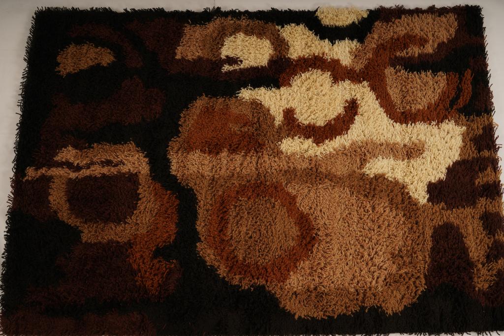 Austrian Thor MidCentury Wool Rya Rug (1 of 5)