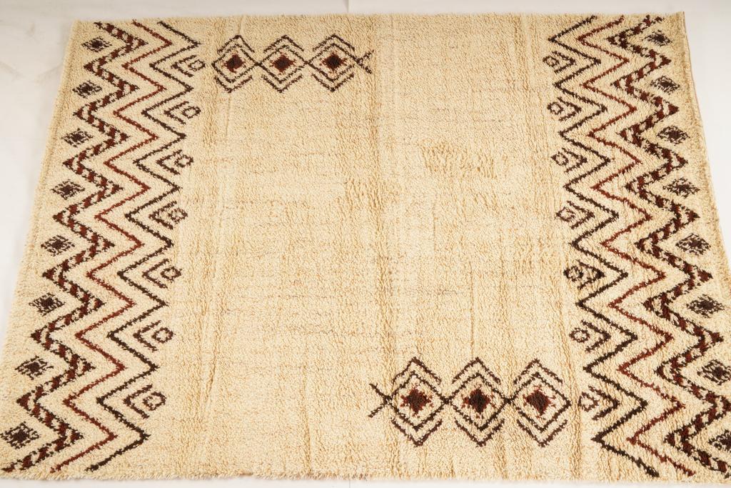 Danish Rug Corp. of Amer. Wool Midcentury Rug (1 of 5)