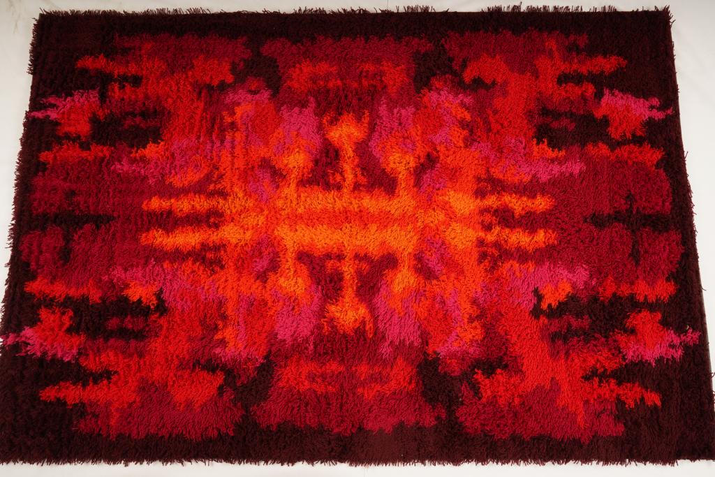 Austrian Carmen MidCentury Wool Rya Rug (1 of 5)