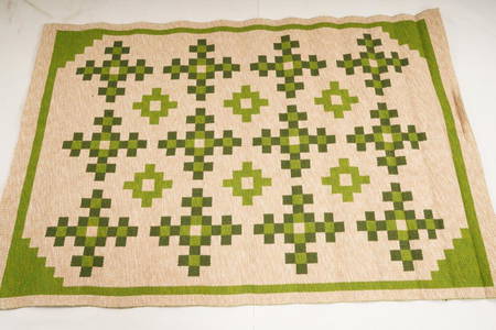 Swedish Tabergs MidCentury Reversible Wool Rug