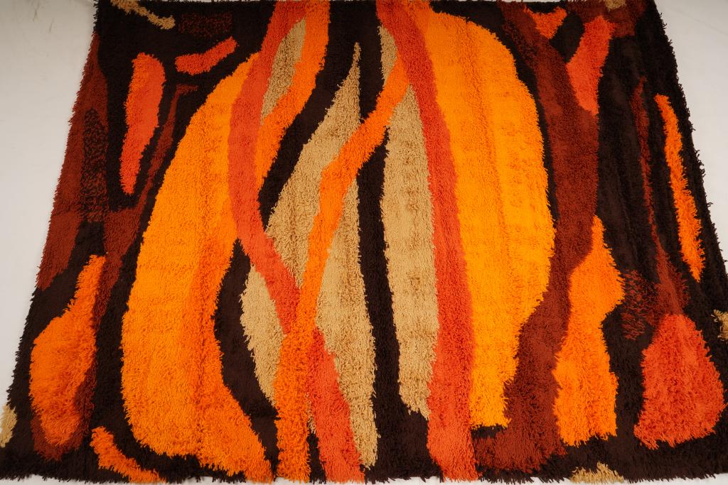 Danish MidCentury Ege Vanguard Wool Rya Rug (1 of 5)