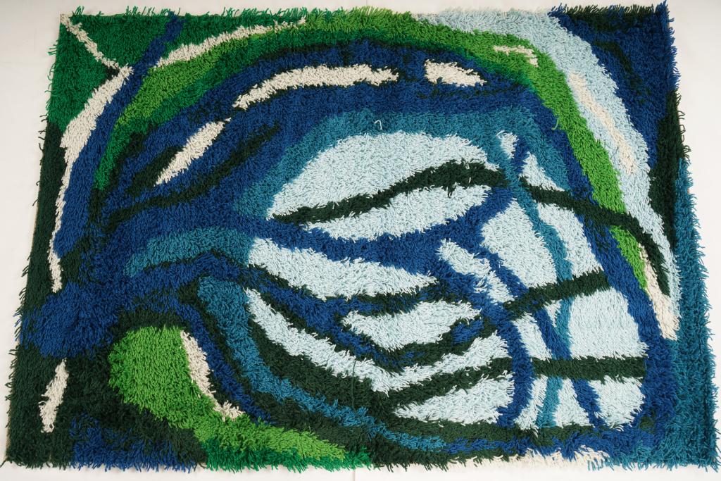 Danish MidCentury Ege Vanguard Wool Rya Rug (1 of 5)