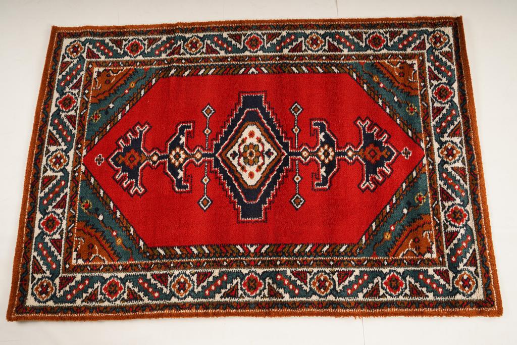 Austrian Eybl Kaukase Wool MidCentury Rug (1 of 5)