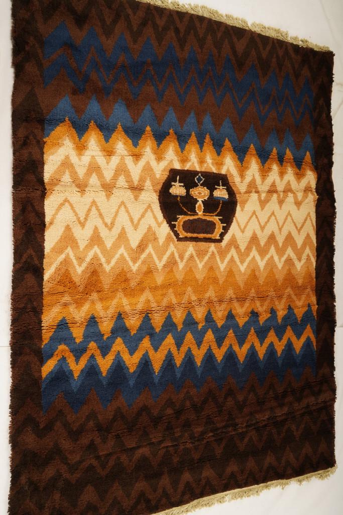 Danish Ege Berber deLuxe Wool MidCentury Rya Rug (1 of 5)