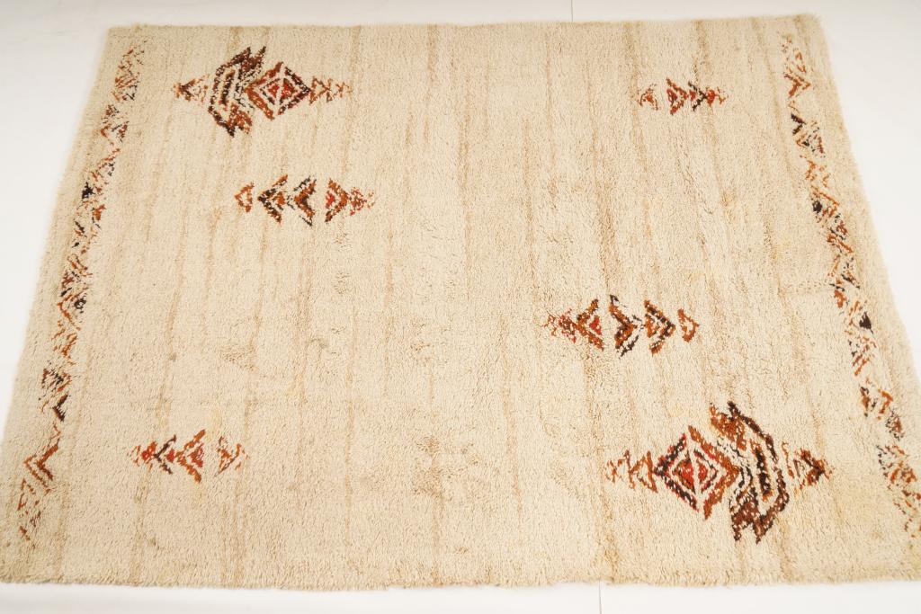 Austrian Eybl  MidCentury Wool Rya Rug (1 of 5)