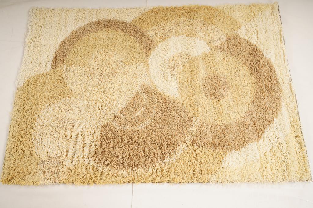 Danish MidCentury Ege Polar Wool Rya Rug (1 of 5)