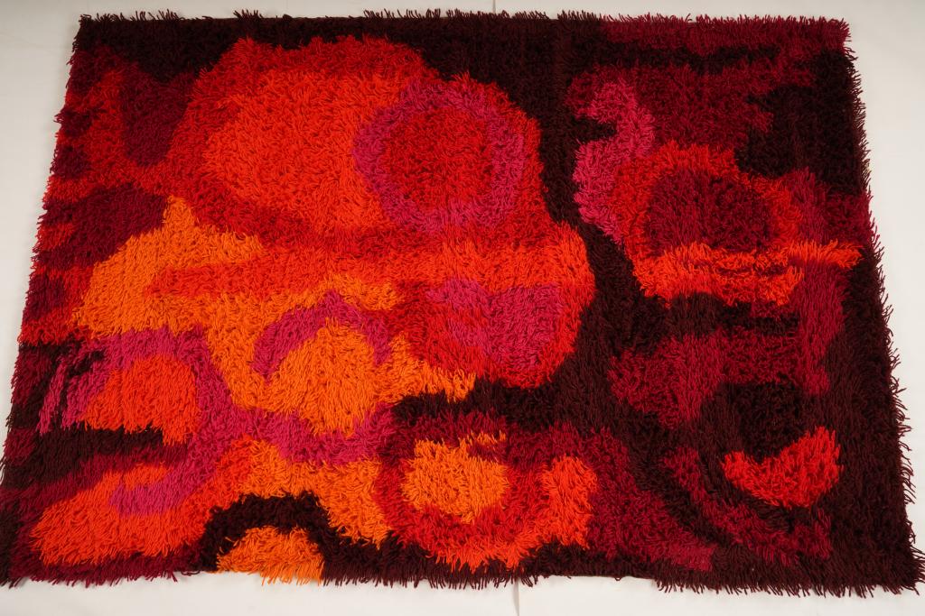 Austrian Thor MidCentury Wool Rya Rug (1 of 5)