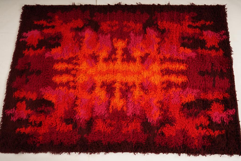 Austrian Thor MidCentury Wool Rya Rug (1 of 5)
