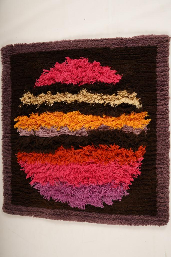 Modernist Wall Rug Cromwell Tefzet, S. Doege, Germany, (1 of 4)