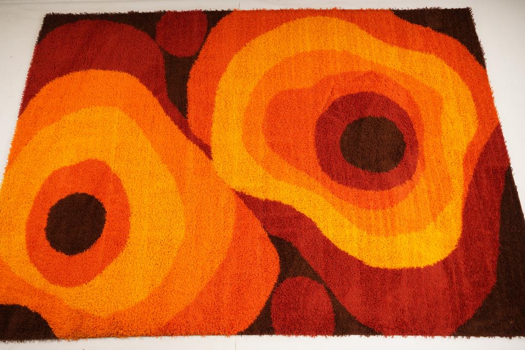 Danish MidCentury Ege Boutique Wool Rya Rug (1 of 5)