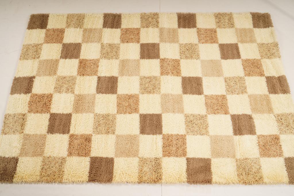 Danish Hammer Rya MidCentury Wool Rug (1 of 5)