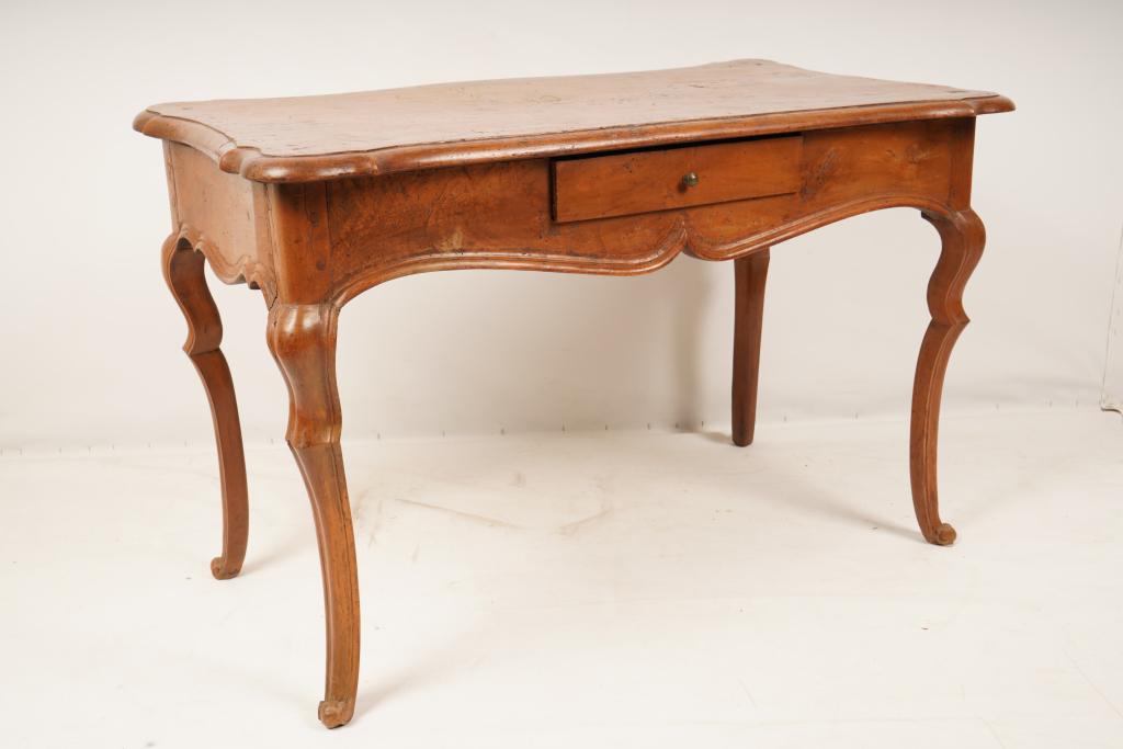 French Provincial Walnut Desk (1 of 9)