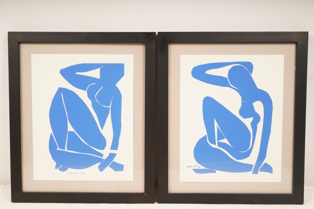 2  Henri Matisse Offset Lithographs (1 of 7)