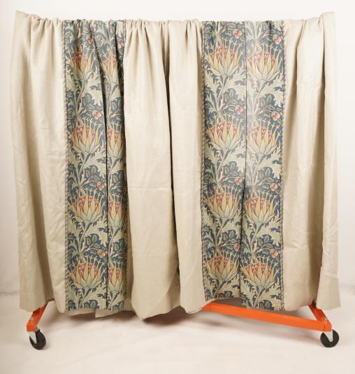 4 Panels Custom Morris Drapery Curtains (1 of 6)
