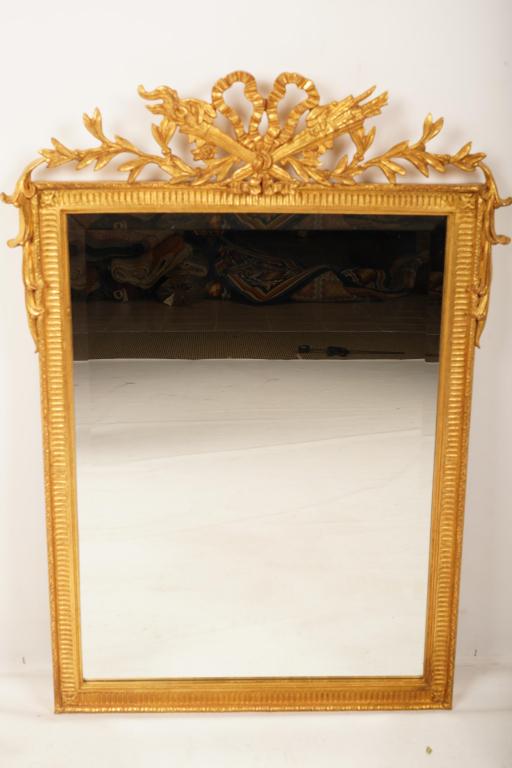 Carver's Guild Louis XVI Style Gilt Mirror (1 of 9)