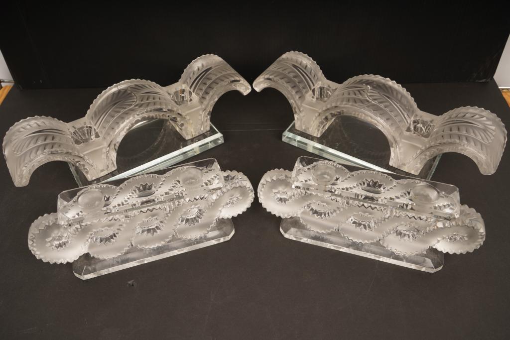 Group 4 Lalique Candle Holders (1 of 10)