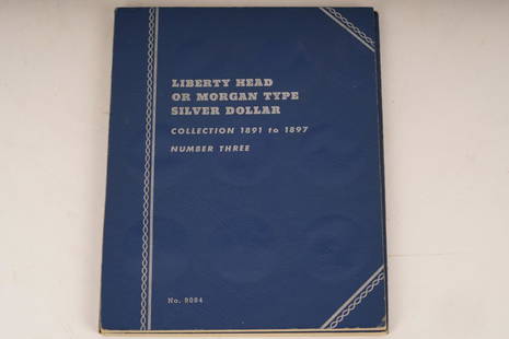 Group $11 Liberty Head Morgan Silver Dollars: Includes 1891 Carson City coin.