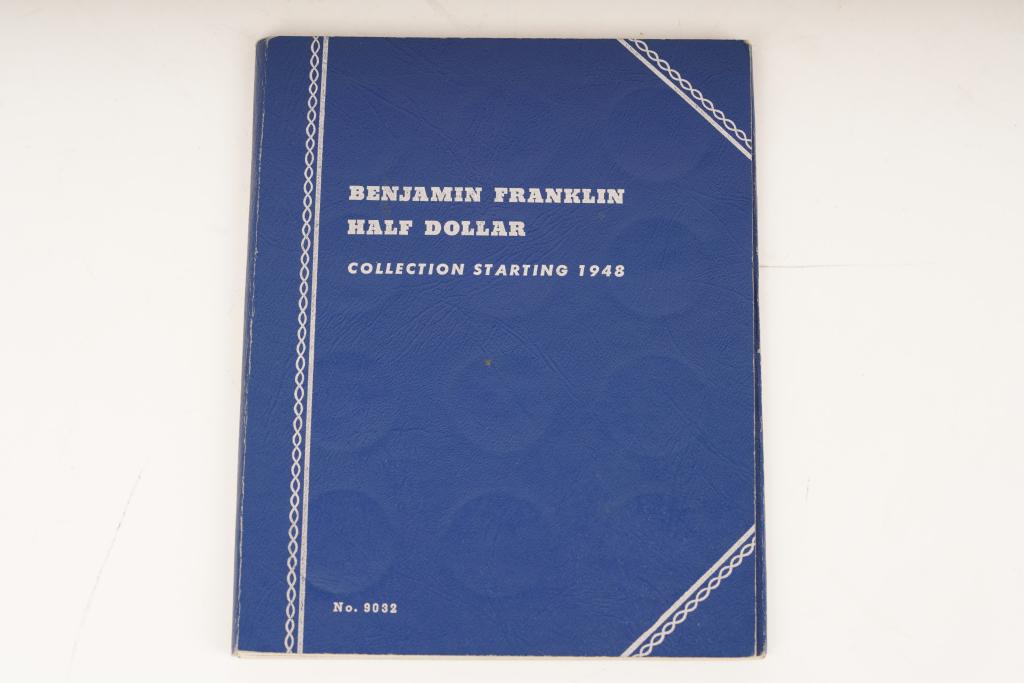 Group $16 Face Value Franklin Half Dollars Silver (1 of 4)