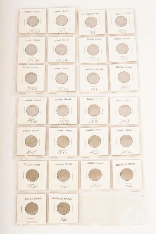 Group 26 Buffalo Nickels (1 of 9)