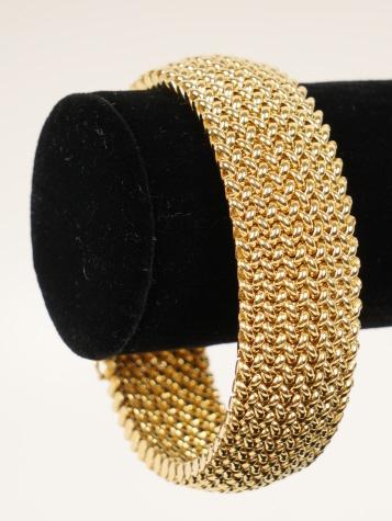 14K Gold Mesh Bracelet 44grams 7.5" (1 of 5)