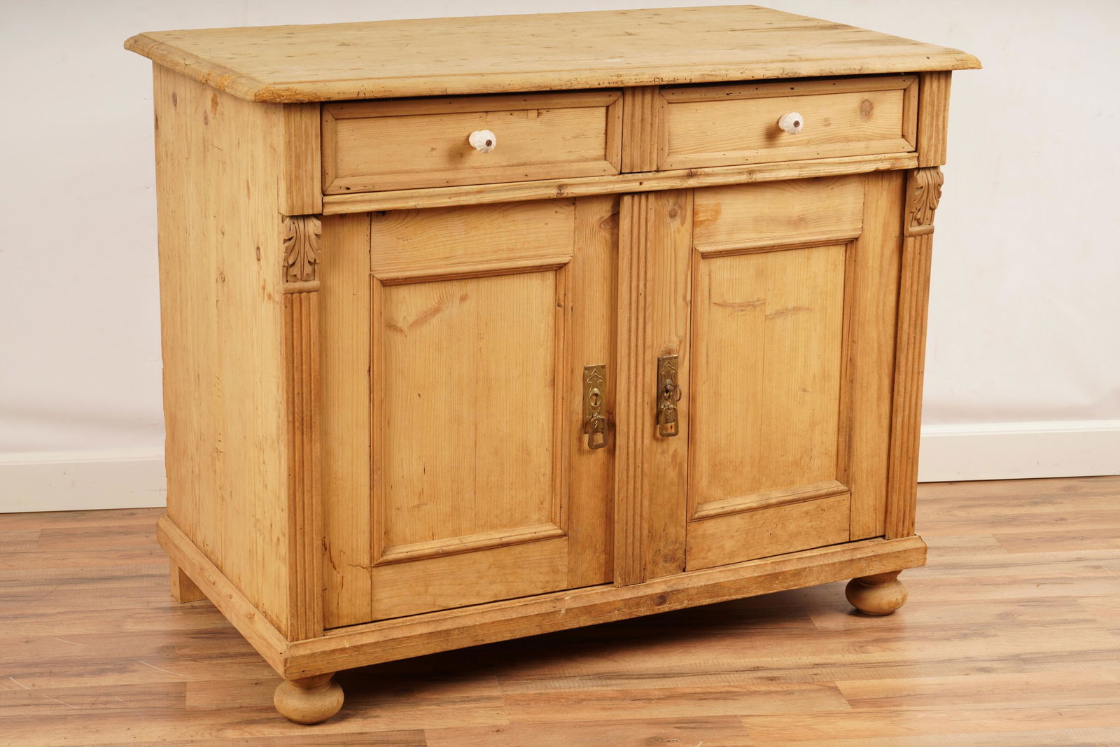 French Provincial Two Door Buffet Cabinet (1 of 8)