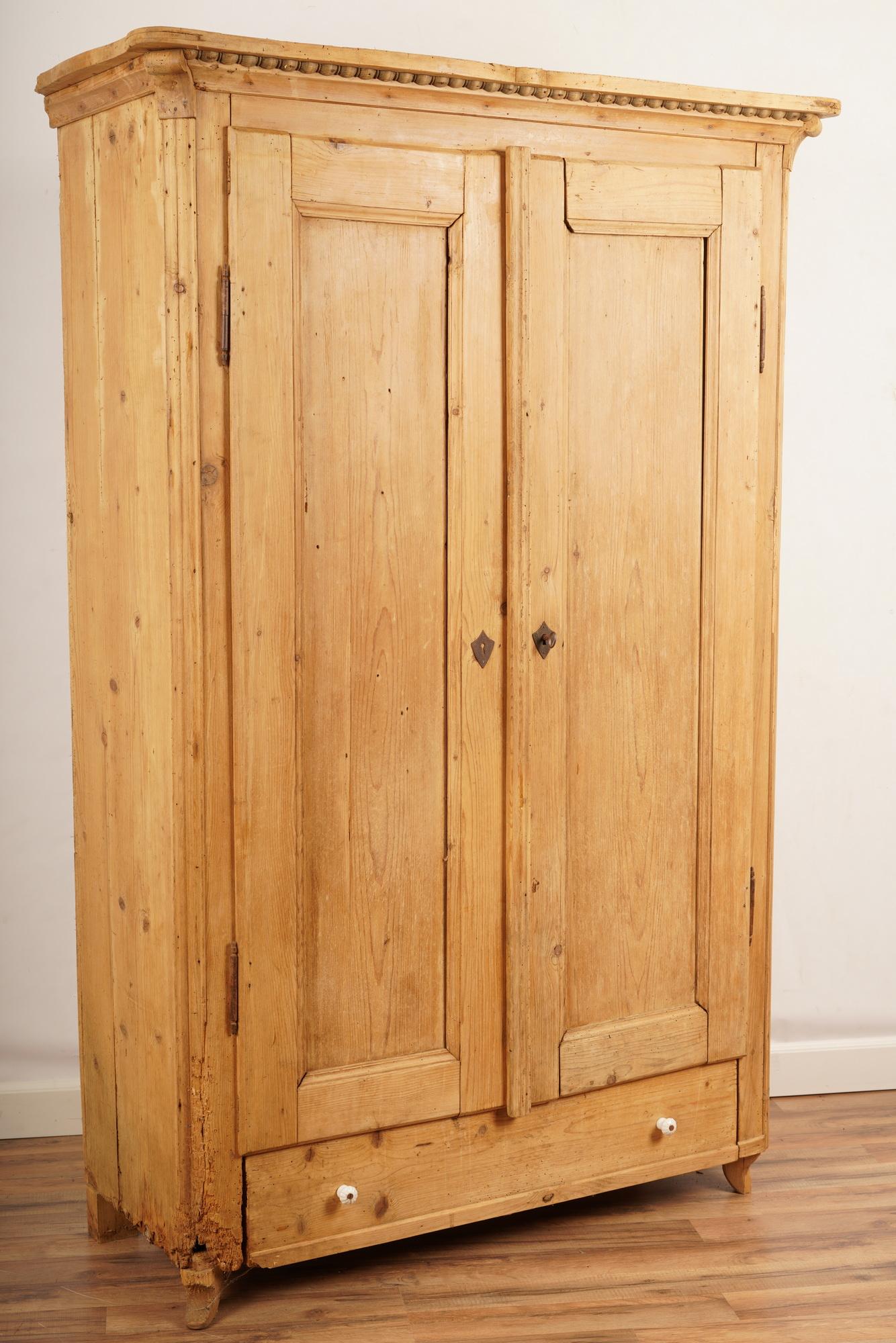 French Provincial Pine Armoire (1 of 6)
