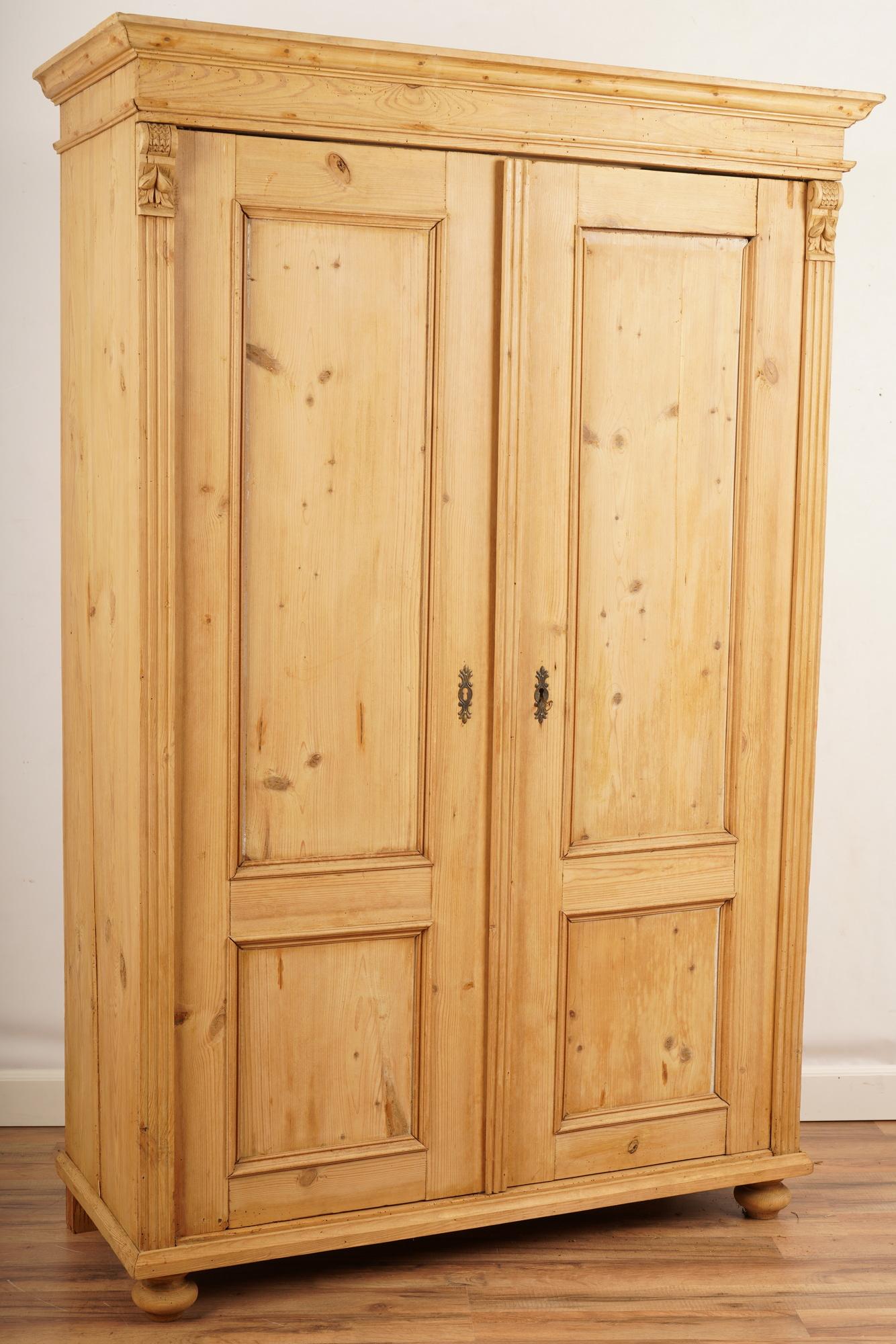 French Provincial Pine Armoire (1 of 7)