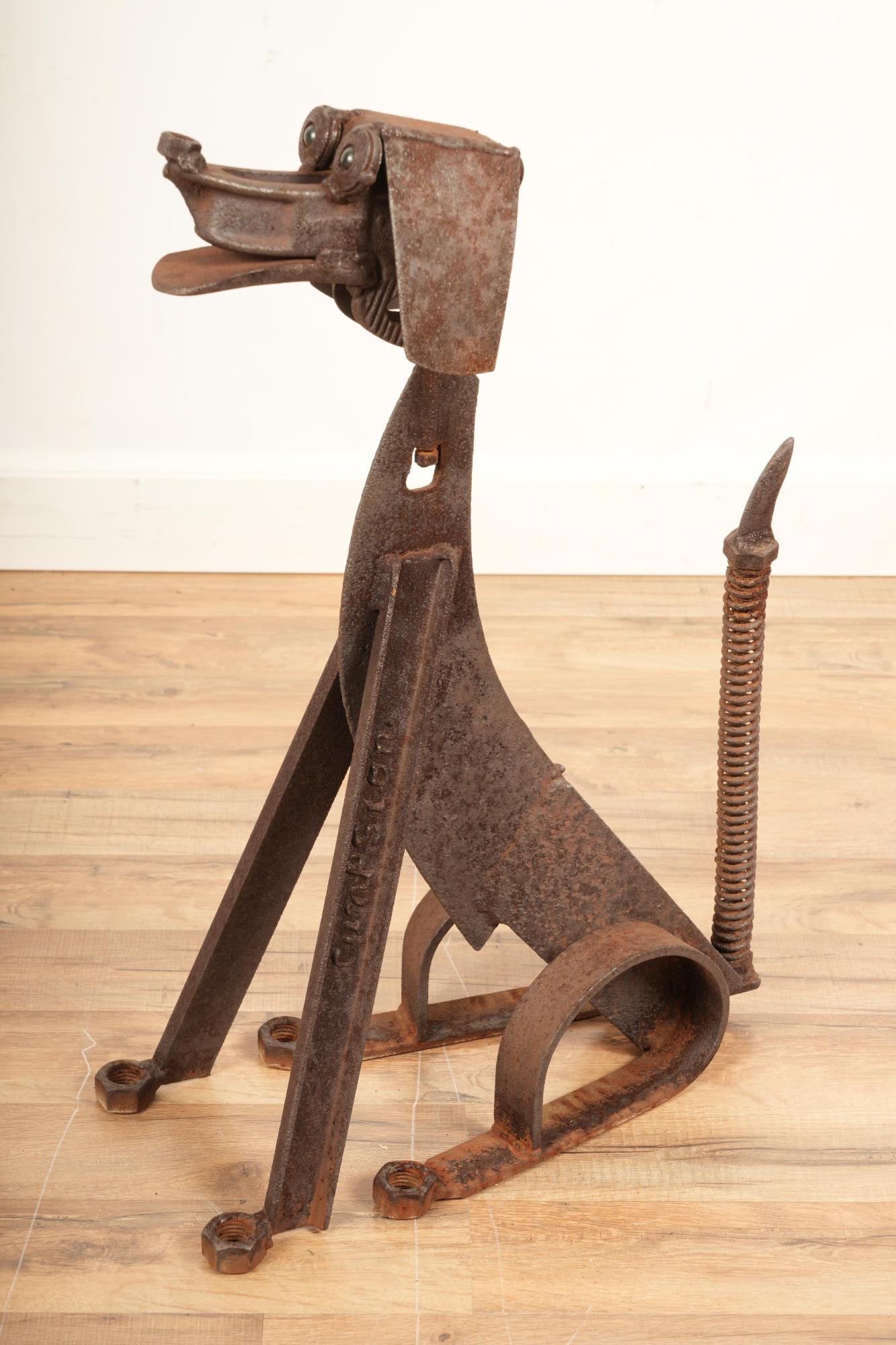 Iron Dog Sculpture by Robert Cumpston (1 of 6)