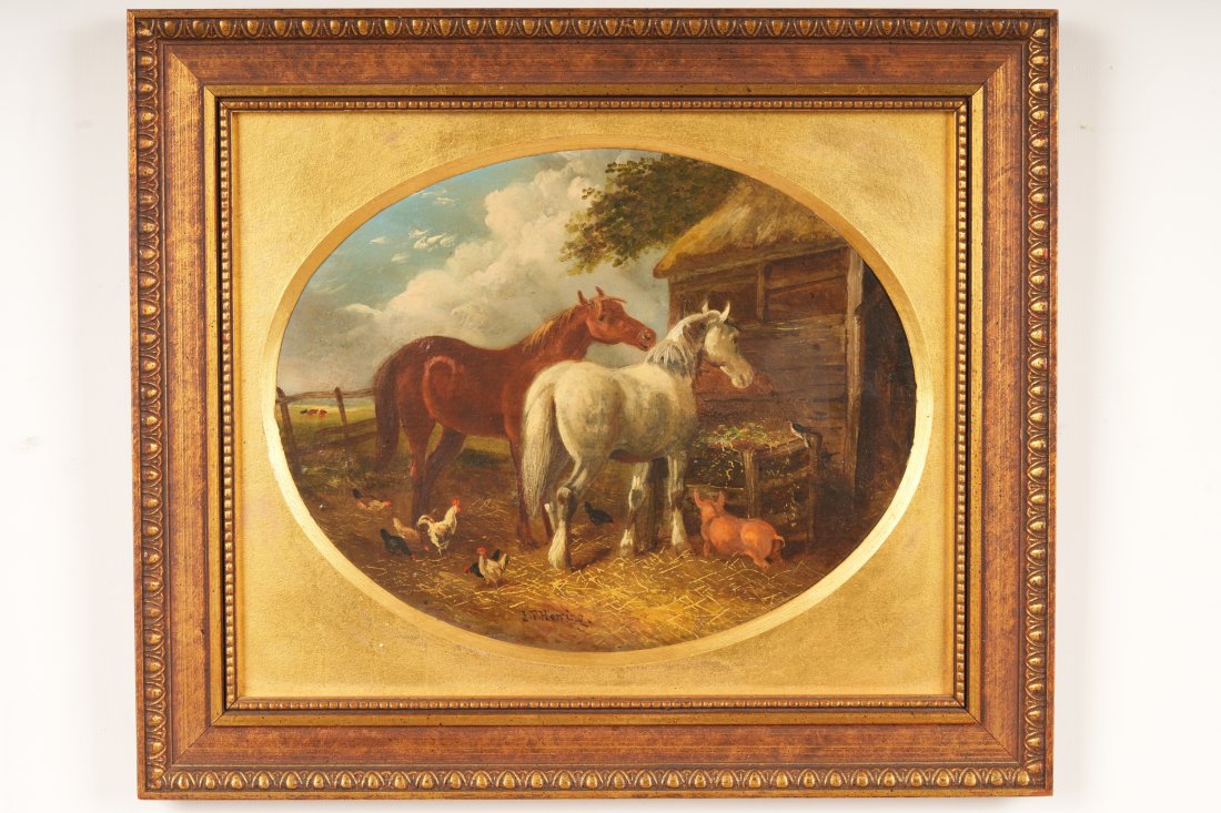 John Frederick Herring (1795-1865) Oil on Canvas (1 of 5)