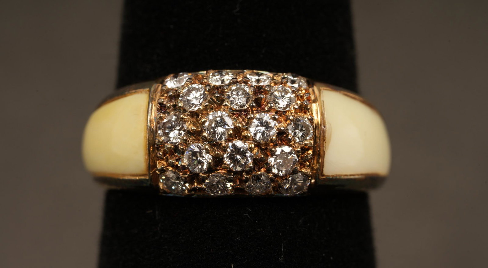 18K Gold Diamond Cocktail Ring (1 of 5)