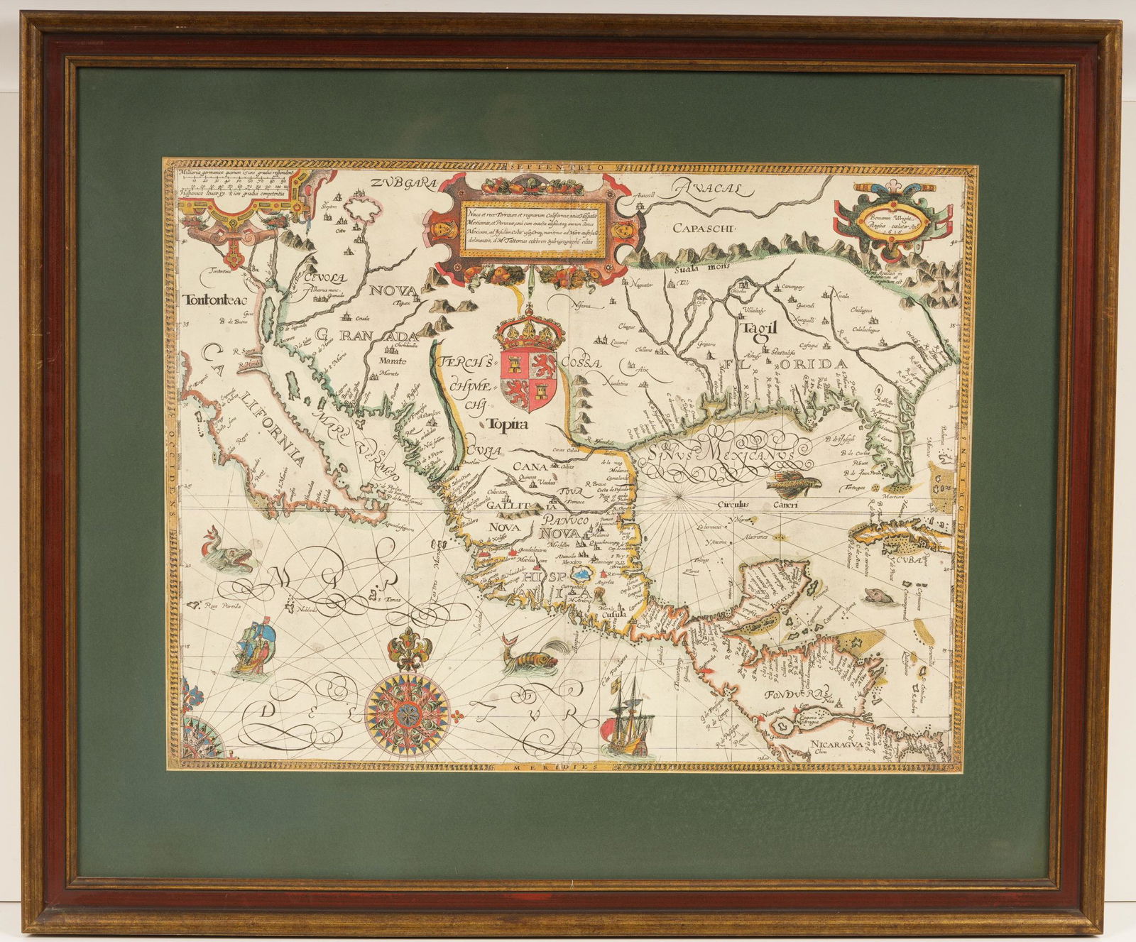 The New World 1600 Tatton Map (1 of 5)