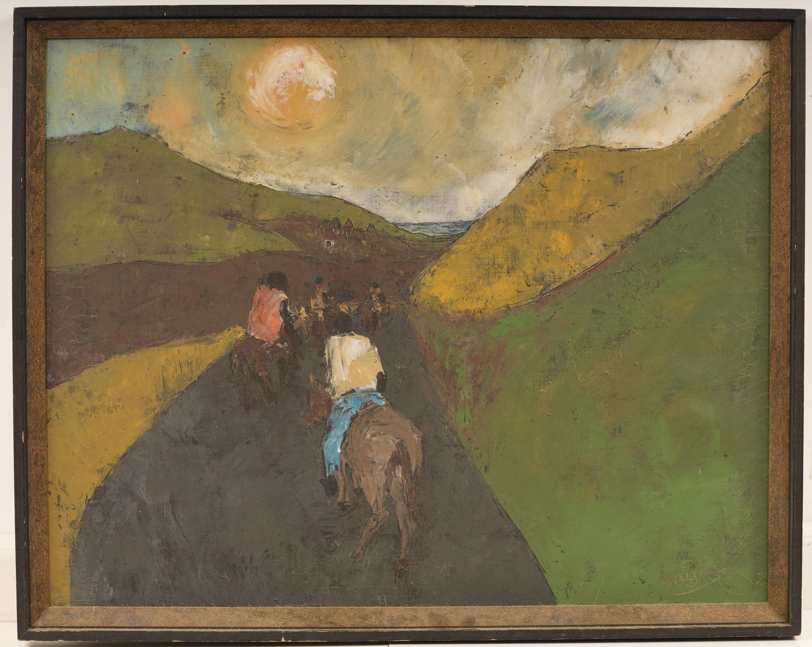 Harry Arijac Jaques (Haiti) Acrylic on Canvas (1 of 6)