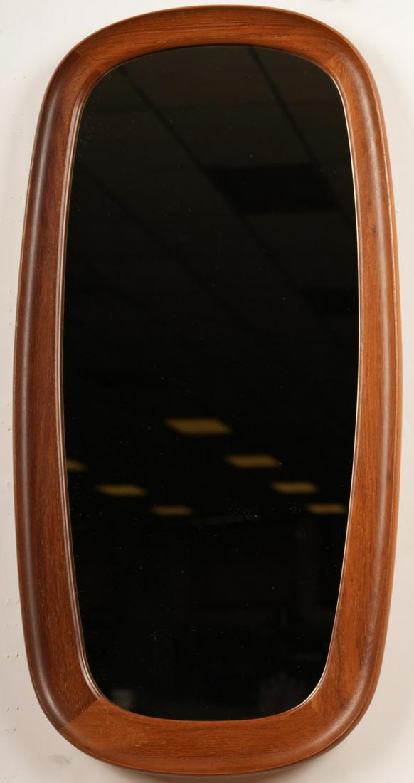 Danish MCM Teak Mirror Aarhus Glasimport (1 of 6)