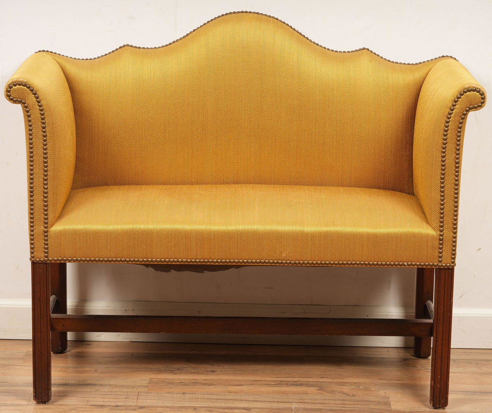 Saybolt Cleland Philadelphia Camel Back Settee (1 of 6)