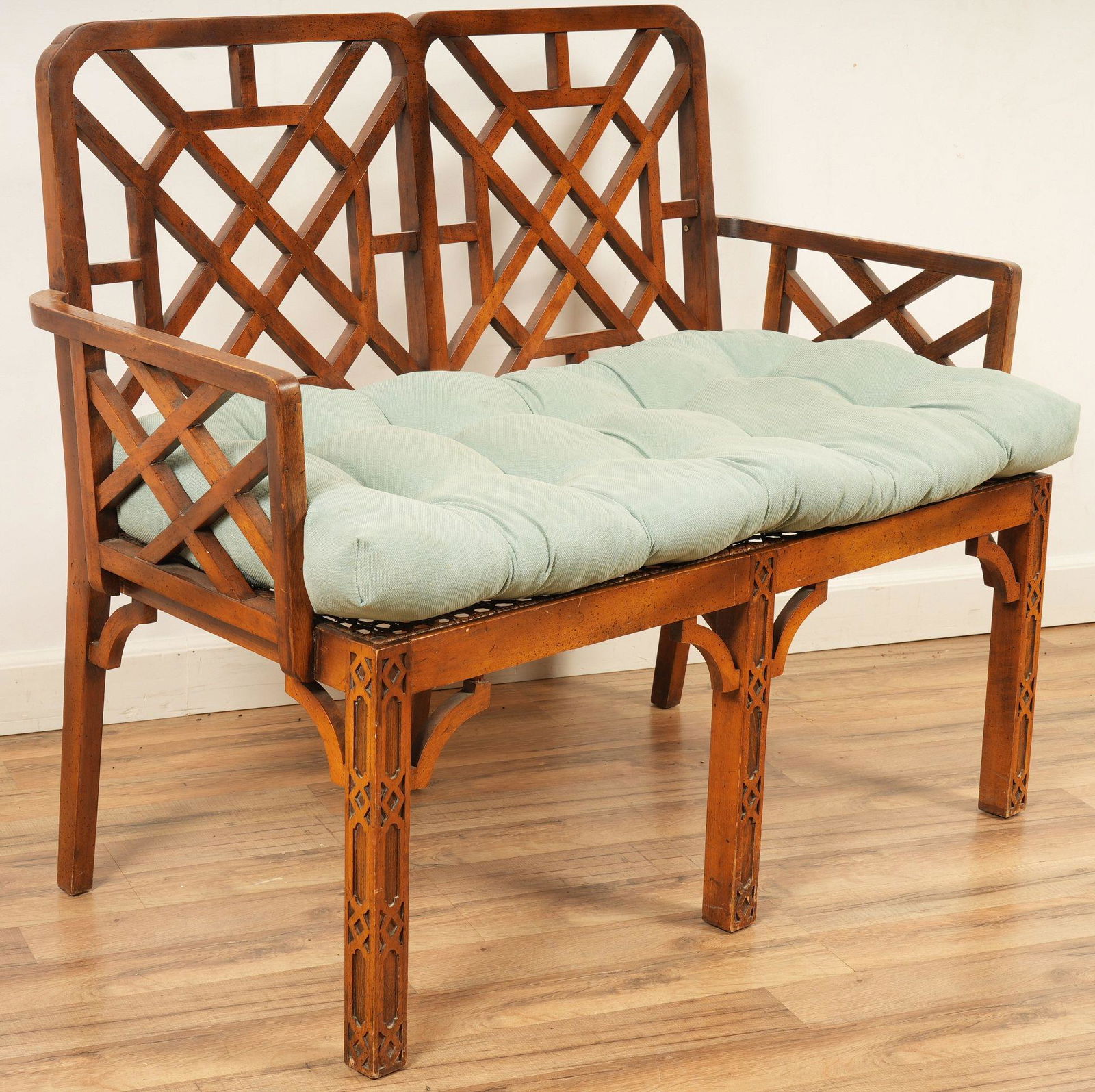 Chinese Chippendale Style Bench (1 of 6)