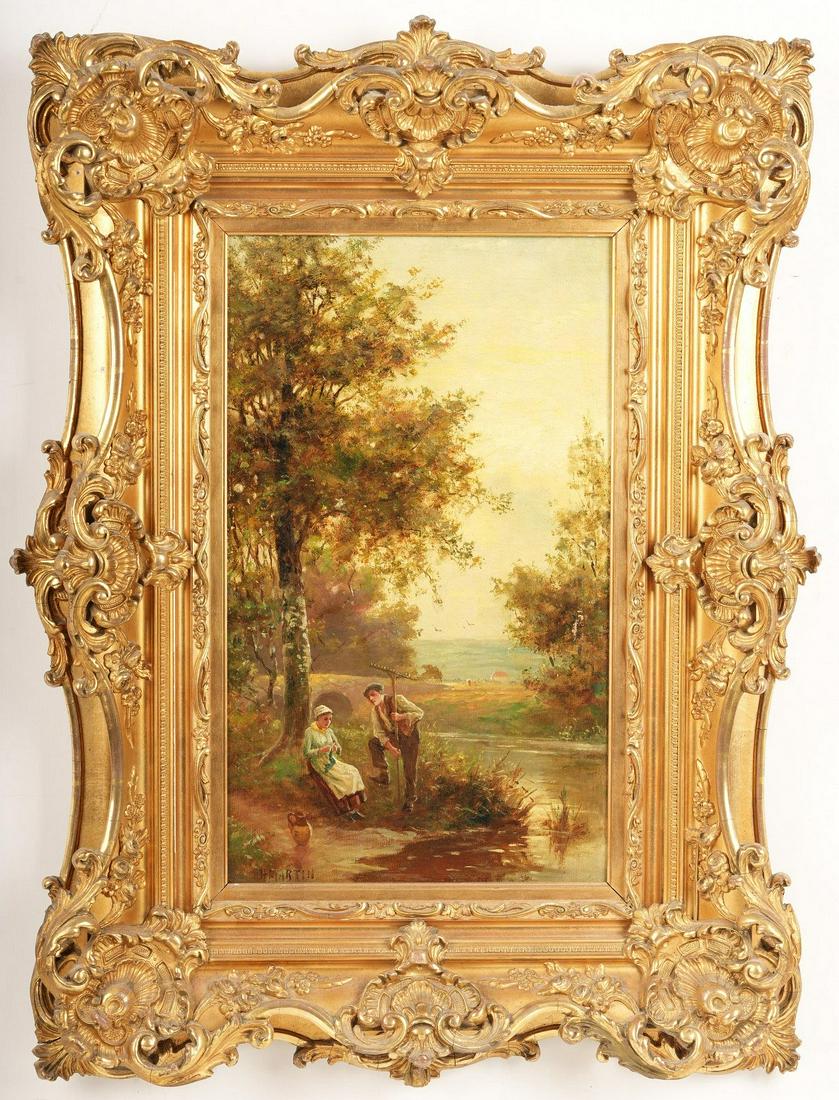 H. Martin Oil On Canvas (1 of 6)