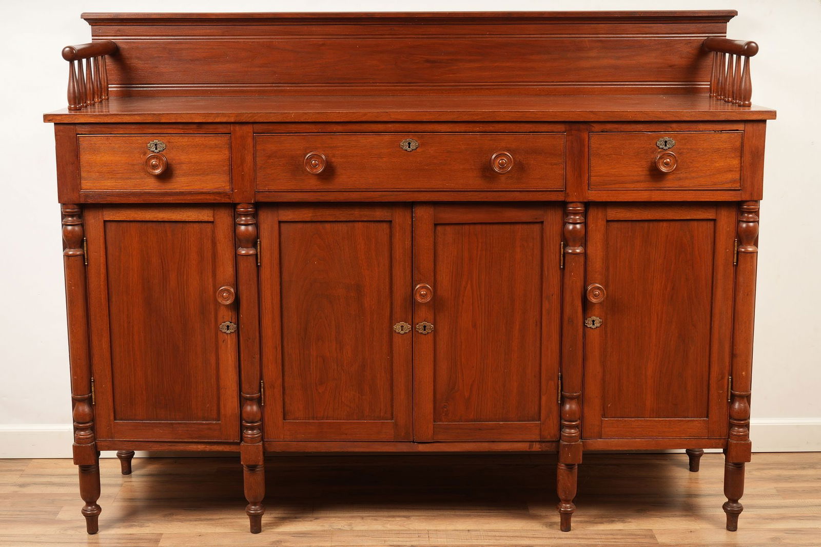 19th c Federal Mahogany Sideboard (1 of 12)